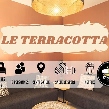 Le Terracotta Ideal Groupe Salle De Sport Parking Gratuit Troyes Exteriör bild